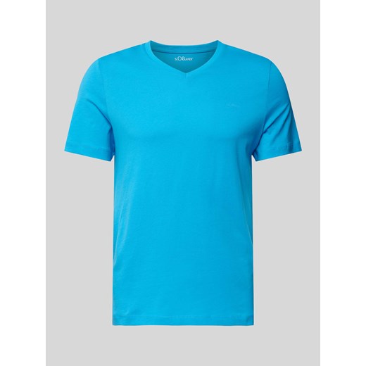 T-shirt z nadrukiem z logo ze sklepu Peek&Cloppenburg  w kategorii T-shirty męskie - zdjęcie 173553609