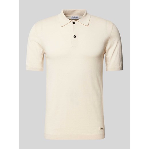 Koszulka polo o kroju regular fit z listwą guzikową ze sklepu Peek&Cloppenburg  w kategorii T-shirty męskie - zdjęcie 173554175