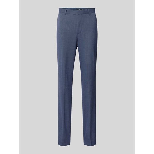 Spodnie do garnituru o kroju slim fit ze szlufkami na pasek model ‘Leon’ ze sklepu Peek&Cloppenburg  w kategorii Spodnie męskie - zdjęcie 173554236