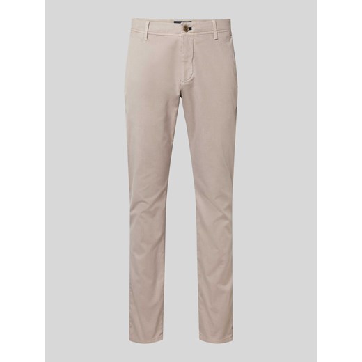 Chinosy o kroju modern fit z wpuszczanymi kieszeniami model ‘MATTHEW2’ ze sklepu Peek&Cloppenburg  w kategorii Spodnie męskie - zdjęcie 173555087
