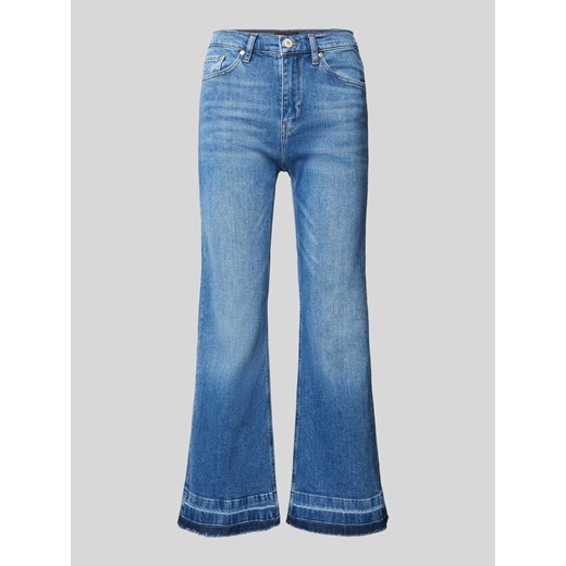 Spodnie rozszerzane z 5 kieszeniami ze sklepu Peek&Cloppenburg  w kategorii Jeansy damskie - zdjęcie 173555097