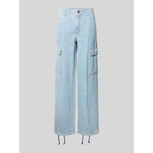 Jeansy z nakładanymi kieszeniami ze sklepu Peek&Cloppenburg  w kategorii Jeansy damskie - zdjęcie 173555119