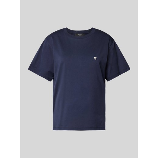 T-shirt z wyhaftowanym logo model ‘VENACO’ ze sklepu Peek&Cloppenburg  w kategorii Bluzki damskie - zdjęcie 173555637
