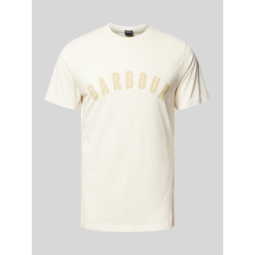 T-shirt z nadrukiem z logo ze sklepu Peek&Cloppenburg  w kategorii T-shirty męskie - zdjęcie 173555956