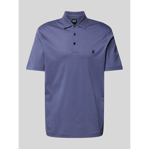 Koszulka polo o kroju slim fit z naszywką z logo model ‘Parris’ ze sklepu Peek&Cloppenburg  w kategorii T-shirty męskie - zdjęcie 173556157