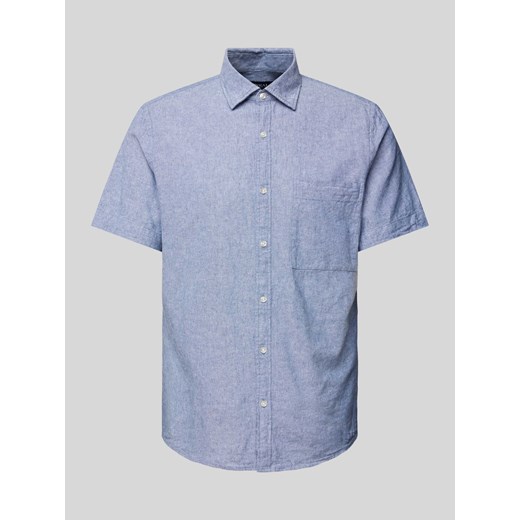 Koszula casualowa o kroju regular fit z kieszenią na piersi ze sklepu Peek&Cloppenburg  w kategorii Koszule męskie - zdjęcie 173558578