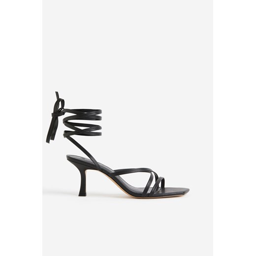 H & M - Sandały na obcasie - Czarny H & M 36 H&M