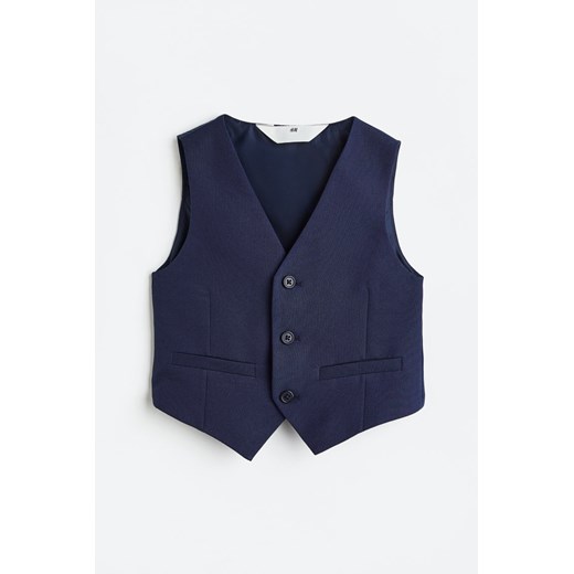 H & M - Kamizelka garniturowa - Niebieski ze sklepu H&M w kategorii Kamizelki chłopięce - zdjęcie 173559327
