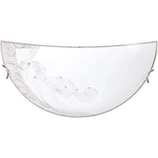 Szklany półokrągły kinkiet ścienny - S918-Balia ze sklepu Edinos.pl w kategorii Lampy ścienne - zdjęcie 173560956