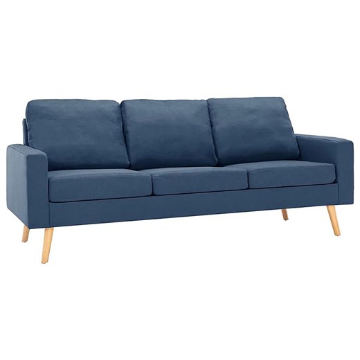 3-osobowa niebieska sofa - Muria 3Q ze sklepu Edinos.pl w kategorii Sofy i kanapy - zdjęcie 173567067