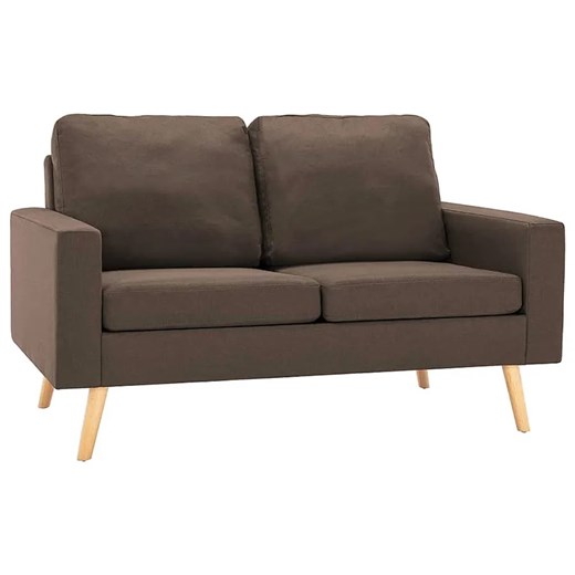 2-osobowa brązowa sofa - Muria 2Q ze sklepu Edinos.pl w kategorii Sofy i kanapy - zdjęcie 173567068