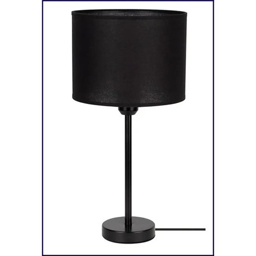 Czarna klasyczna lampa stołowa - A17-Apia Lumes One Size Edinos.pl