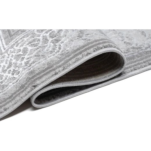 Szaro-biały nowoczesny dywan w orientalny wzór - Orso 10x Profeos One Size Edinos.pl