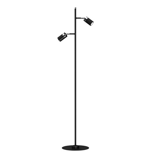 Czarna nowoczesna lampa podłogowa - K381-Fiorenzo ze sklepu Edinos.pl w kategorii Lampy podłogowe - zdjęcie 173568099