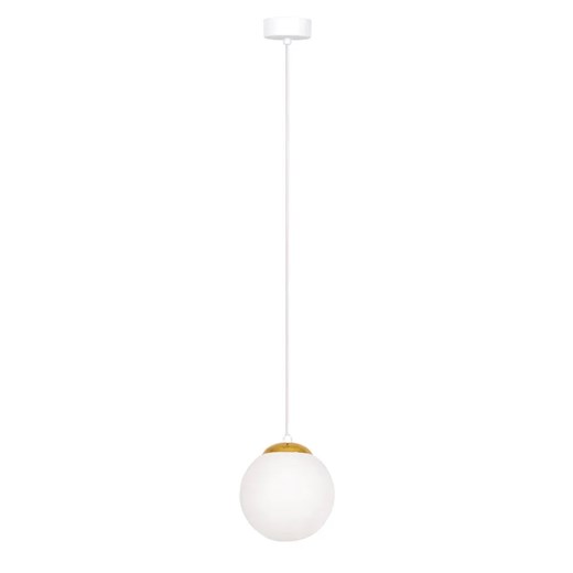 Nowoczesna lampa wisząca szklana kula - A490-Ixela Lumes One Size Edinos.pl