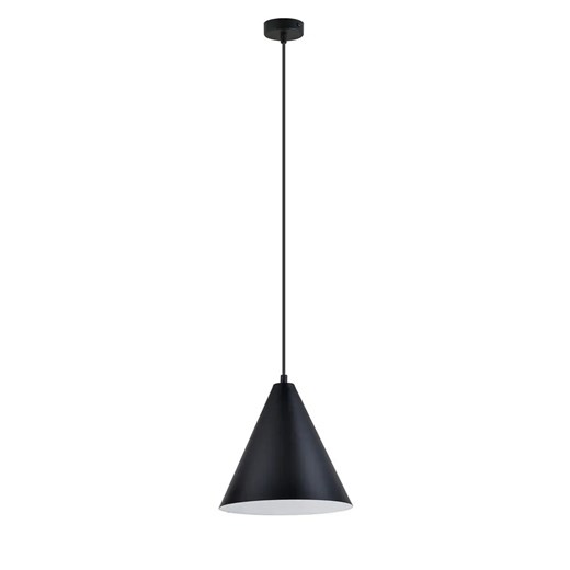 Nowoczesna lampa wisząca czarno-biała - D121 G9-K40 ze sklepu Edinos.pl w kategorii Lampy wiszące - zdjęcie 173568487