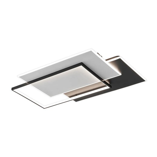 Czarno-biały plafon sufitowy LED - 3X A505 G2-C93 ze sklepu Edinos.pl w kategorii Lampy sufitowe - zdjęcie 173568536