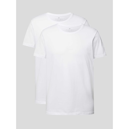 T-shirt z bawełny ekologicznej w zestawie 2 szt. ze sklepu Peek&Cloppenburg  w kategorii T-shirty męskie - zdjęcie 173569156