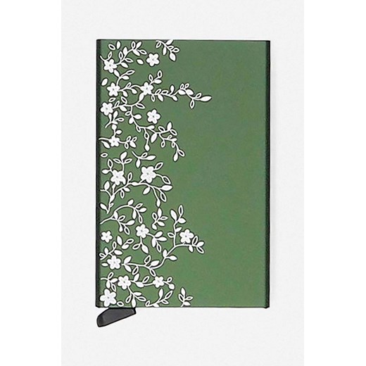 Secrid etui na karty kolor zielony Portfel Secrid CLA-PROVENCE GREEN ze sklepu ANSWEAR.com w kategorii Portfele damskie - zdjęcie 173569988