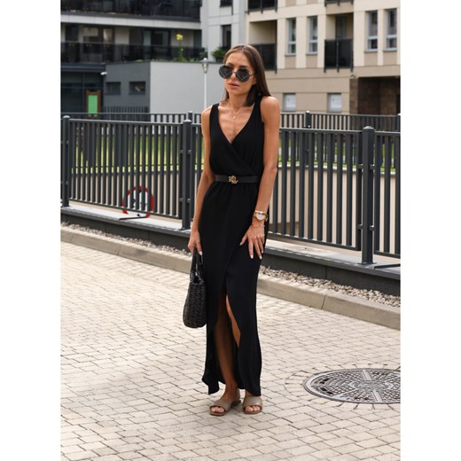 FORSETI Zakładana sukienka Victoria czarna SU04072 SU04072, Rozmiar: S ze sklepu forseti.net.pl w kategorii Sukienki - zdjęcie 173571445