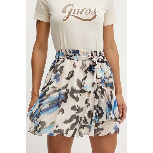 Guess spódnica LAILA mini rozkloszowana W4YD57 WDW82 ze sklepu ANSWEAR.com w kategorii Spódnice - zdjęcie 173577105