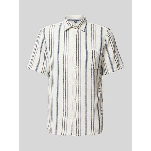 Koszula casualowa o kroju regular fit z kieszenią na piersi ze sklepu Peek&Cloppenburg  w kategorii Koszule męskie - zdjęcie 173577888