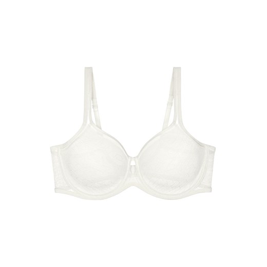 Triumph biustonosz minimizer ecru Signature Sheer W01 EX 10215906, Kolor ecru, Rozmiar 70C, Triumph ze sklepu Intymna w kategorii Biustonosze - zdjęcie 173579097