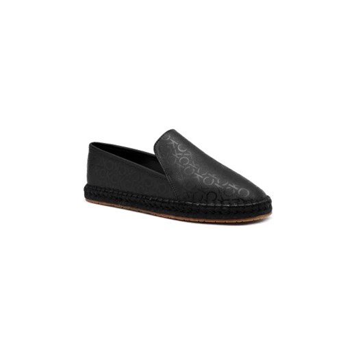 Calvin Klein Espadryle EPI MONO | z dodatkiem skóry ze sklepu Gomez Fashion Store w kategorii Espadryle damskie - zdjęcie 173579246