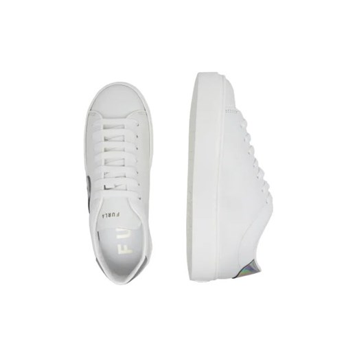 Furla Skórzane trampki joy lace up Furla 37 okazyjna cena Gomez Fashion Store