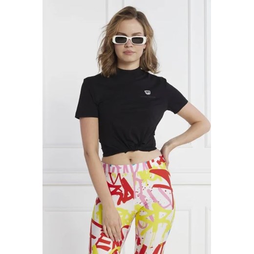 Chiara Ferragni T-shirt | Regular Fit ze sklepu Gomez Fashion Store w kategorii Bluzki damskie - zdjęcie 173579367