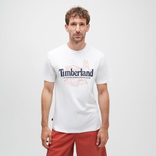 TIMBERLAND T-SHIRT TFO NATURE LOGO SHORT SLEEVE TEE ze sklepu Timberland w kategorii T-shirty męskie - zdjęcie 173579958