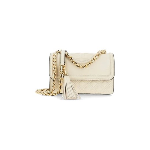 TORY BURCH Skórzana torebka na ramię FLEMING Tory Burch One Size Gomez Fashion Store