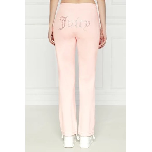 Różowe spodnie damskie Juicy Couture na wiosnę