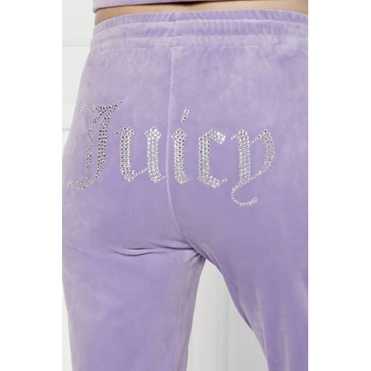 Spodnie damskie fioletowe Juicy Couture 