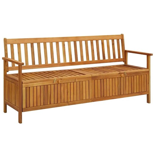 Ławka ogrodowa ze schowkiem L8-H34 ze sklepu Edinos.pl w kategorii Ławki ogrodowe - zdjęcie 173585667