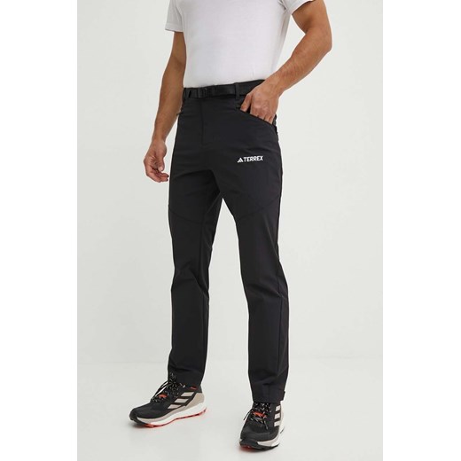 adidas TERREX spodnie outdoorowe Xperior kolor czarny IQ1401 ze sklepu ANSWEAR.com w kategorii Spodnie męskie - zdjęcie 173586446