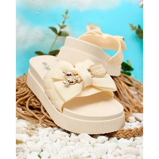 Klapki damskie Royalfashion.pl casualowe