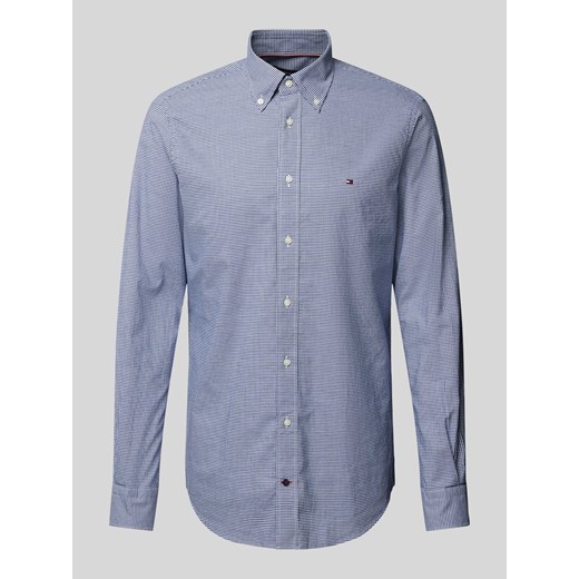 Koszula biznesowa o kroju slim fit z kołnierzykiem typu button down model ‘Henry’ ze sklepu Peek&Cloppenburg  w kategorii Koszule męskie - zdjęcie 173595407