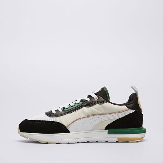 Buty sportowe damskie beżowe Puma sznurowane