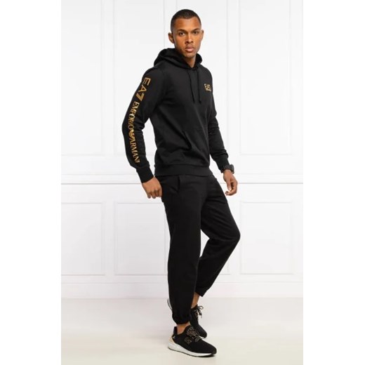 Czarna bluza męska Emporio Armani młodzieżowa
