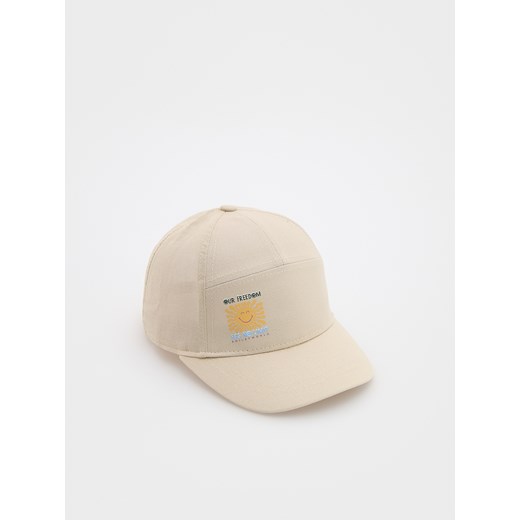 Reserved - Czapka SmileyWorld® - kremowy Reserved 6-12 miesięcy Reserved