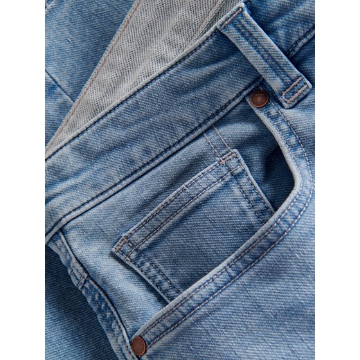 Reserved - Jeansowe szorty slim fit - niebieski Reserved 32 Reserved