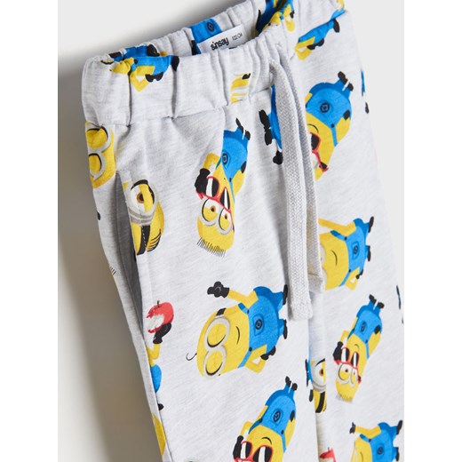 Sinsay - Spodnie Minionki - szary Sinsay 122 Sinsay