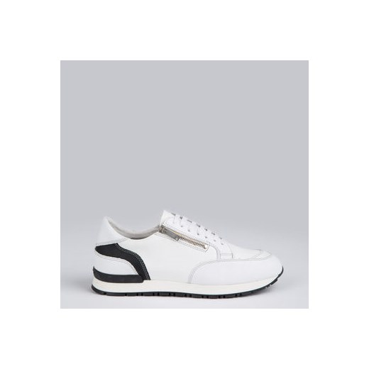Morato Sneakers - Low-top running inspired sneakers in leather with decorative zipper morato-it  low