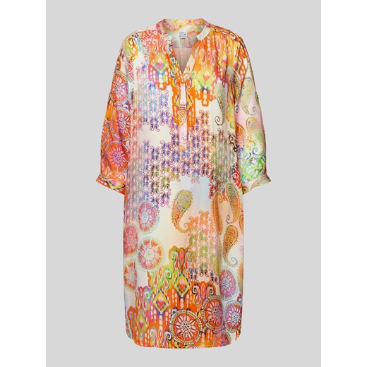 Sukienka tunikowa o długości do kolan z rękawem o dł. 3/4 ze sklepu Peek&Cloppenburg  w kategorii Sukienki - zdjęcie 173599838