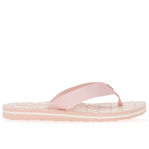 Japonki Tommy Hilfiger Emblem Beach FW0FW07900-TJQ - różowe Tommy Hilfiger 36 okazja streetstyle24.pl