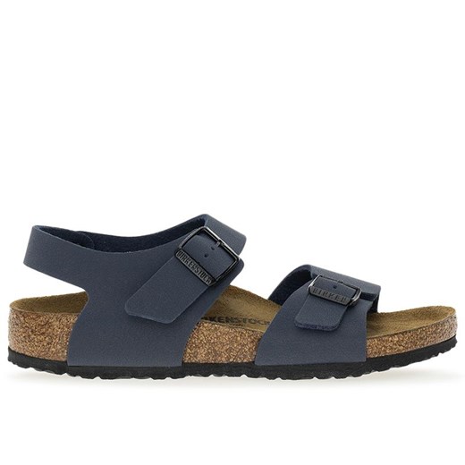 Sandały Birkenstock New York 87771 - granatowe ze sklepu streetstyle24.pl w kategorii Sandały damskie - zdjęcie 173600108