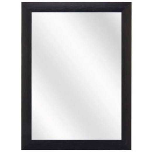 Czarne prostokątne lustro aluminiowe B1-P86 ze sklepu Edinos.pl w kategorii Lustra - zdjęcie 173601897