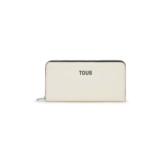 Tous portfel damski kolor beżowy 2002103601 ze sklepu ANSWEAR.com w kategorii Portfele damskie - zdjęcie 173603068