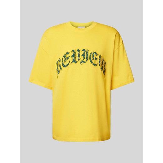 T-shirt o kroju oversized z okrągłym dekoltem ze sklepu Peek&Cloppenburg  w kategorii T-shirty męskie - zdjęcie 173603967